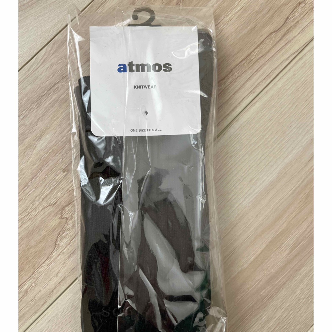 atmos(アトモス)の未開封Atmos メンズロゴリブソックス　26-28cm メンズのレッグウェア(ソックス)の商品写真