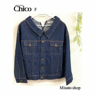 ★WHO`S WHO Chico★フーズフーチコ オーバーサイズデニムジャケット