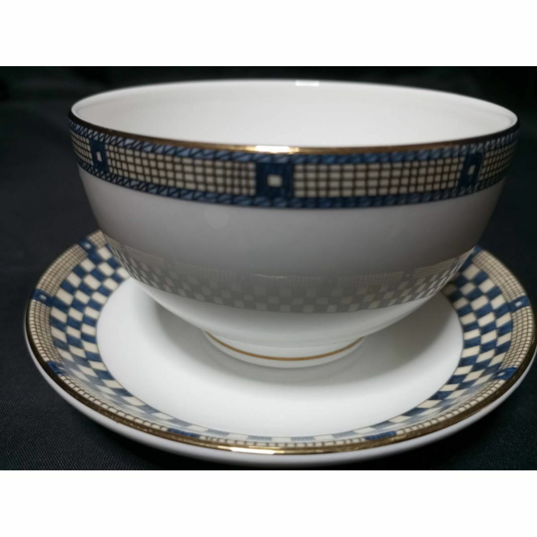 WEDGWOOD(ウェッジウッド)の美品◇自宅保管 ウェッジウッド サムライ 湯呑/カップ ジャパニーズティー インテリア/住まい/日用品のキッチン/食器(グラス/カップ)の商品写真