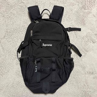 Supreme - supreme 15aw バックパック backpack 黒 ブラック 正規品の