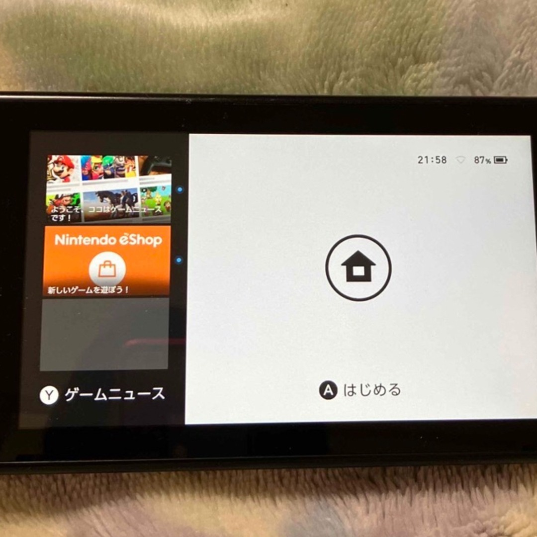 Nintendo Switch(ニンテンドースイッチ)のニンテンドーswitch ジャンク扱い エンタメ/ホビーのゲームソフト/ゲーム機本体(携帯用ゲーム機本体)の商品写真