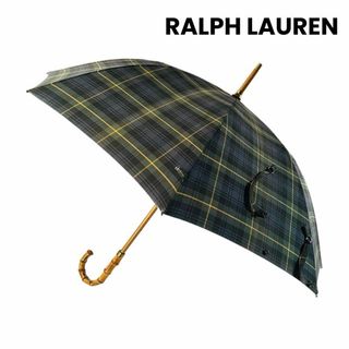 RALPH LAUREN ラルフローレン 長傘 アンブレラ バンブーハンドル