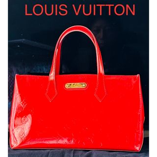 ルイヴィトン(LOUIS VUITTON)の■ルイ・ヴィトン■ ハンドバッグ ヴェルニ ウィルシャーPM M93643(ハンドバッグ)