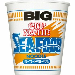 ニッシンショクヒン(日清食品)の24個　カップヌードル　ビッグ　シーフード　大盛(インスタント食品)