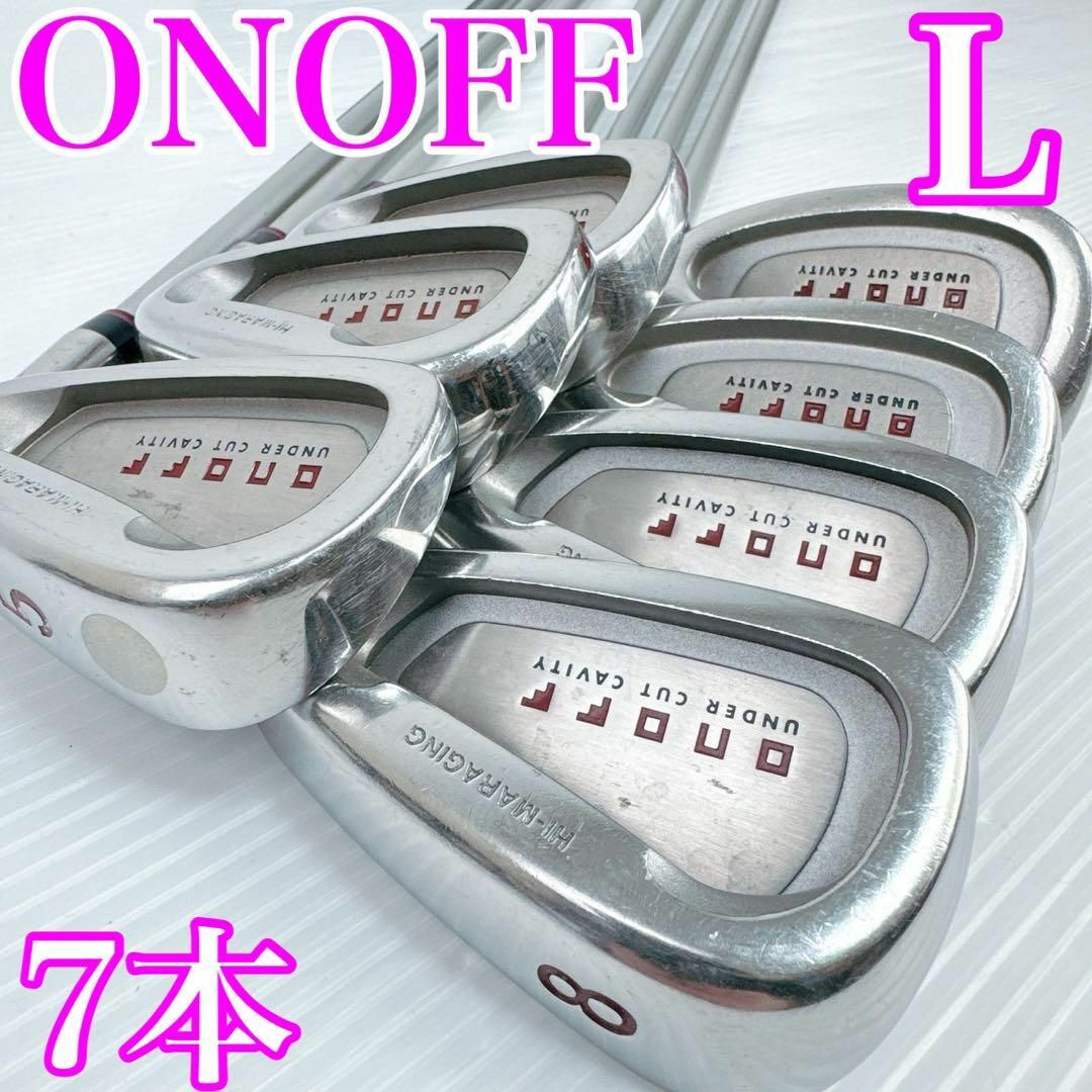 Onoff - 【最上級の優しさ！】ONOFF（オノフ）／ レディース アイアン