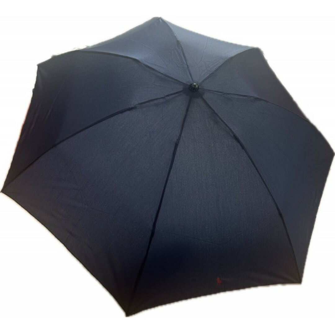 POLO RALPH LAUREN(ポロラルフローレン)の新品 男性用 軽量 ネイビー 折りたたみ傘 シンプル  メンズのファッション小物(傘)の商品写真