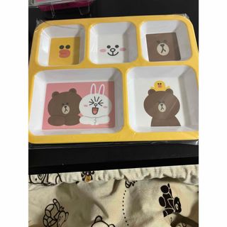 LINE FRIENDS 可愛いプレート(食器)