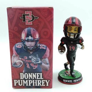 サンディエゴ州立アステカズ バブルヘッド #19 DONNEL PUMPHREY ドネル・パンフリー Aztecs アメフト(アメリカンフットボール)