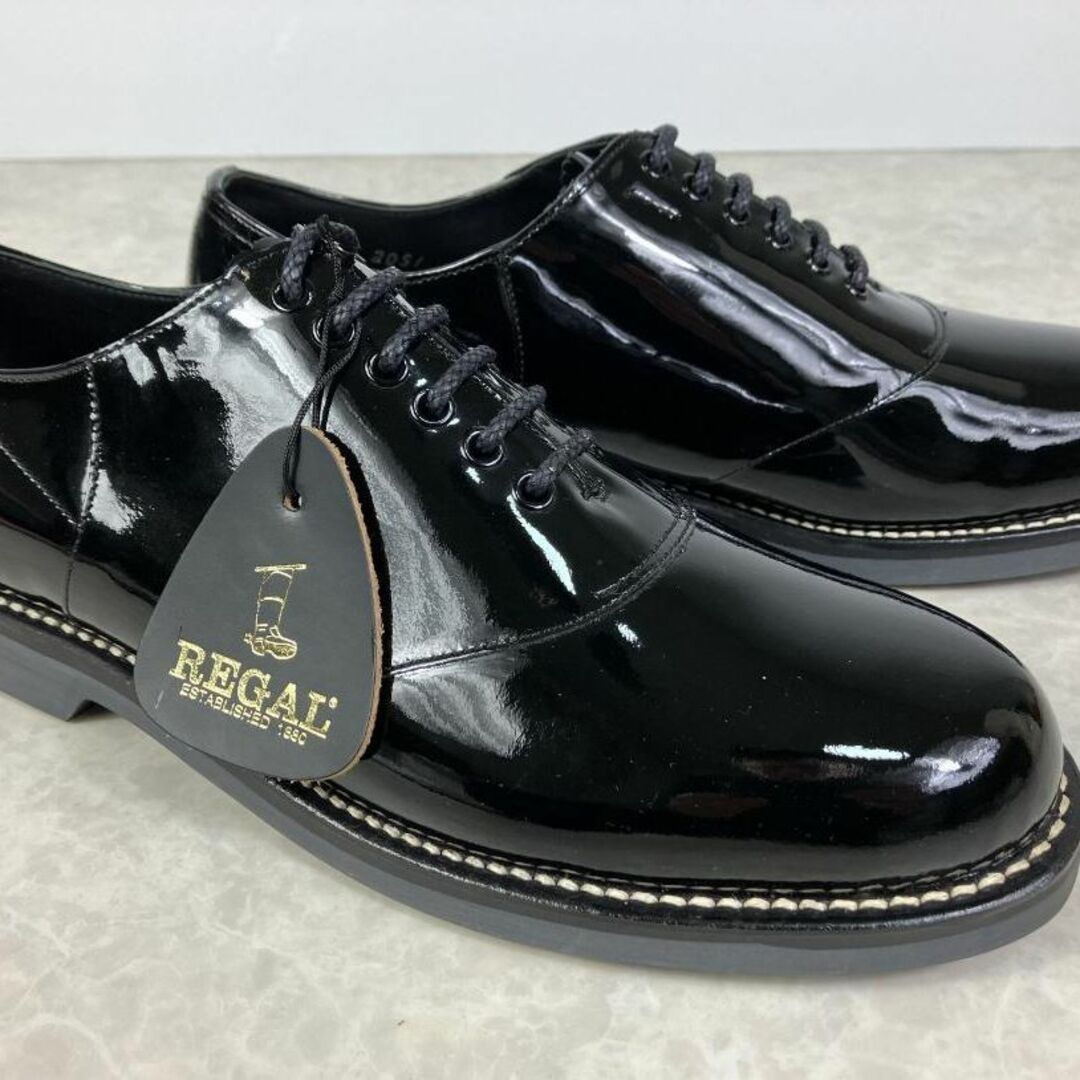 REGAL(リーガル)の未使用☆LEGAL リーガル エナメルシューズ 26.0 ブラック 2051CL メンズの靴/シューズ(ドレス/ビジネス)の商品写真