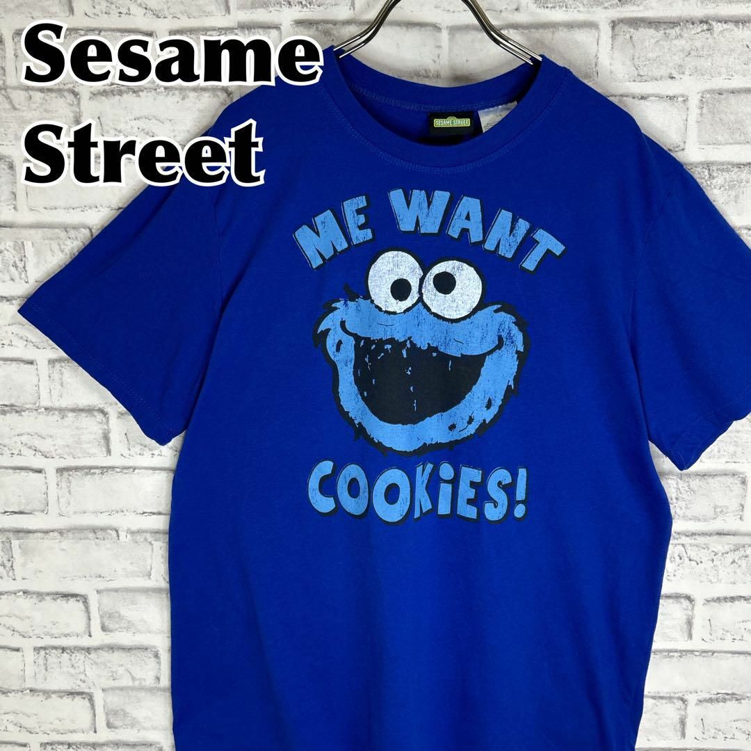 SESAME STREET(セサミストリート)のSesame Street セサミストリート クッキーモンスター Tシャツ 半袖 メンズのトップス(Tシャツ/カットソー(半袖/袖なし))の商品写真