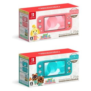 ニンテンドースイッチ(Nintendo Switch)のNintendo Switch Lite あつまれ どうぶつの森セット(家庭用ゲーム機本体)