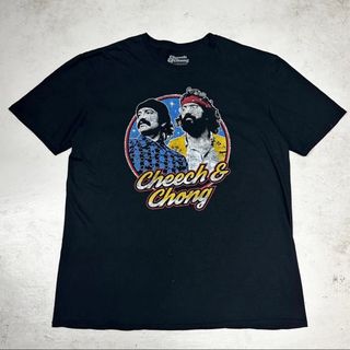 CHEECH & CHONG Tシャツ 黒 チーチェンチョン(Tシャツ/カットソー(半袖/袖なし))