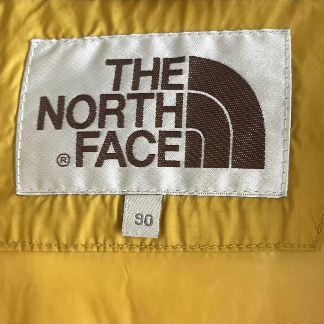 THE NORTH FACE(ザノースフェイス)のノースフェイス　ハリスツイードダウン　700フィル　イエロー　レディースＬ レディースのジャケット/アウター(ダウンジャケット)の商品写真