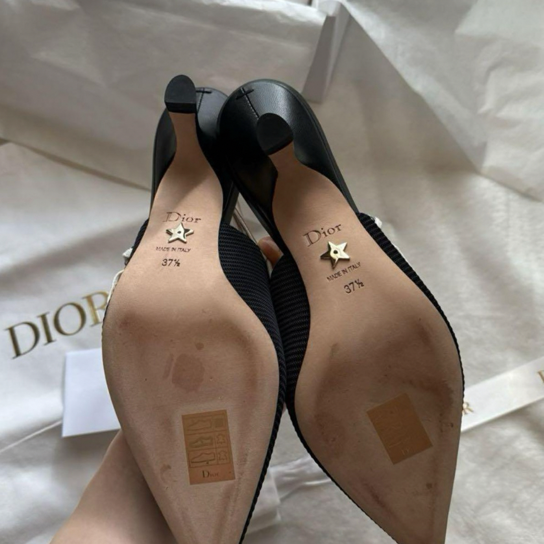 Christian Dior(クリスチャンディオール)のDIOR jadior パンプス 37.5 ブラック レディースの靴/シューズ(ハイヒール/パンプス)の商品写真