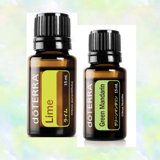 ドテラ(doTERRA)のドテラ　ライムとグリーンマンダリン　doTERRA(エッセンシャルオイル（精油）)