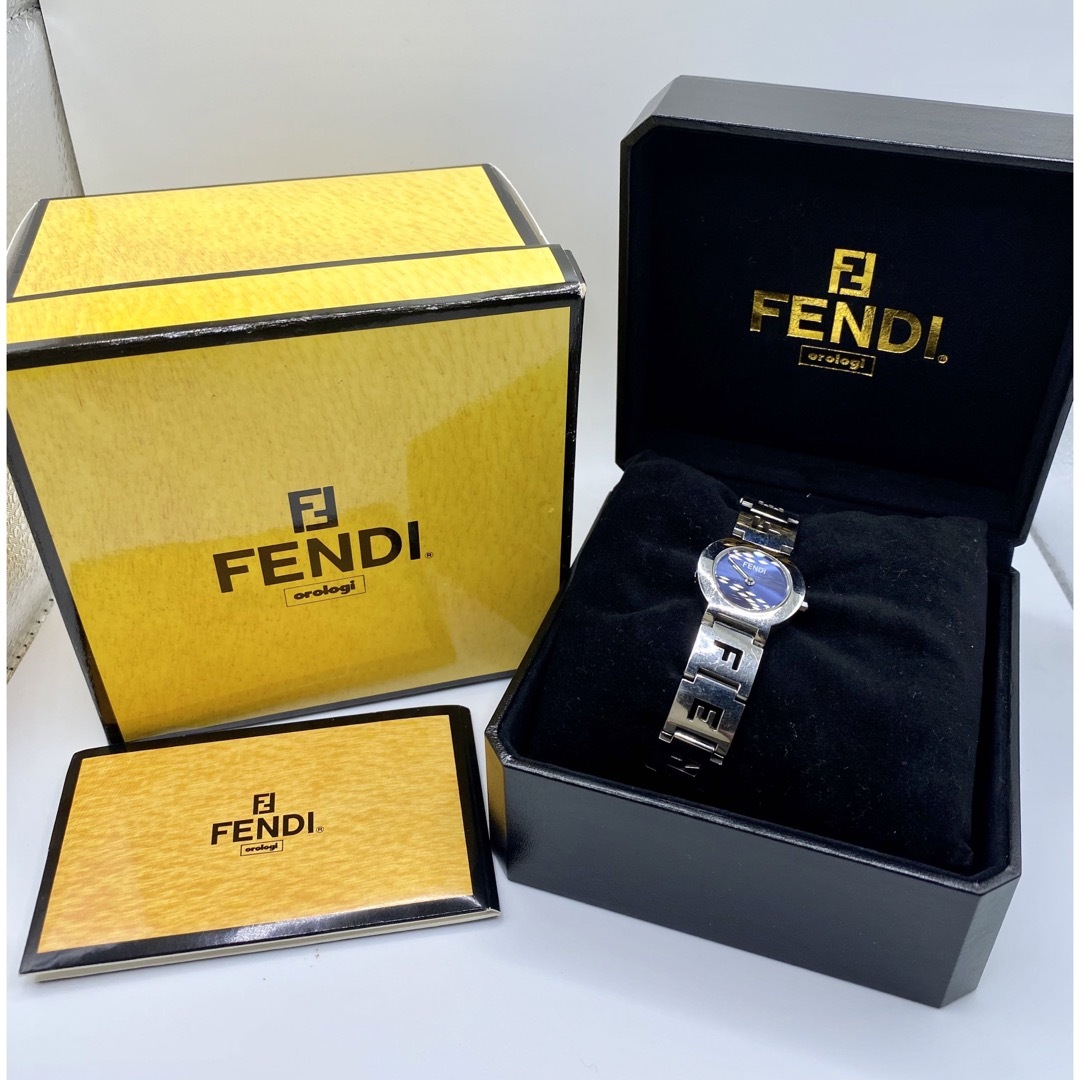 FENDI(フェンディ)のFENDI フェンディ 3050L 009-663 QZ 青系文字盤 1JWY レディースのファッション小物(腕時計)の商品写真