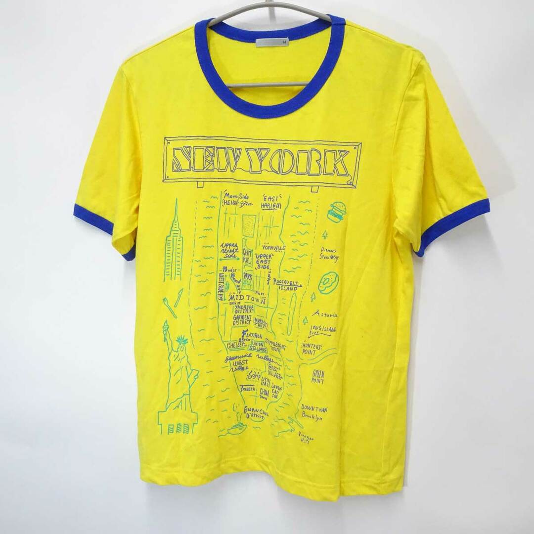 GU(ジーユー)のジーユー Tシャツ 半袖 NEW YORK ニューヨーク M メンズ GU メンズのトップス(その他)の商品写真