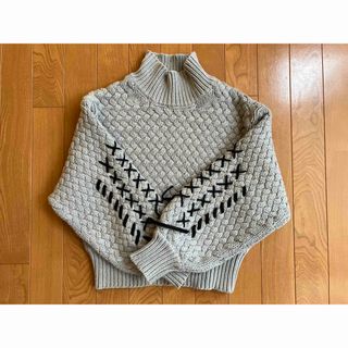 アメリヴィンテージ(Ameri VINTAGE)のameri vintageのWAFER SHORT KNITのニット(ニット/セーター)