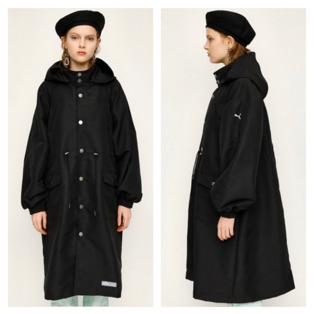 SLY(スライ)の完売品 SLY × PUMA hooded nylon coat レディースのジャケット/アウター(ナイロンジャケット)の商品写真
