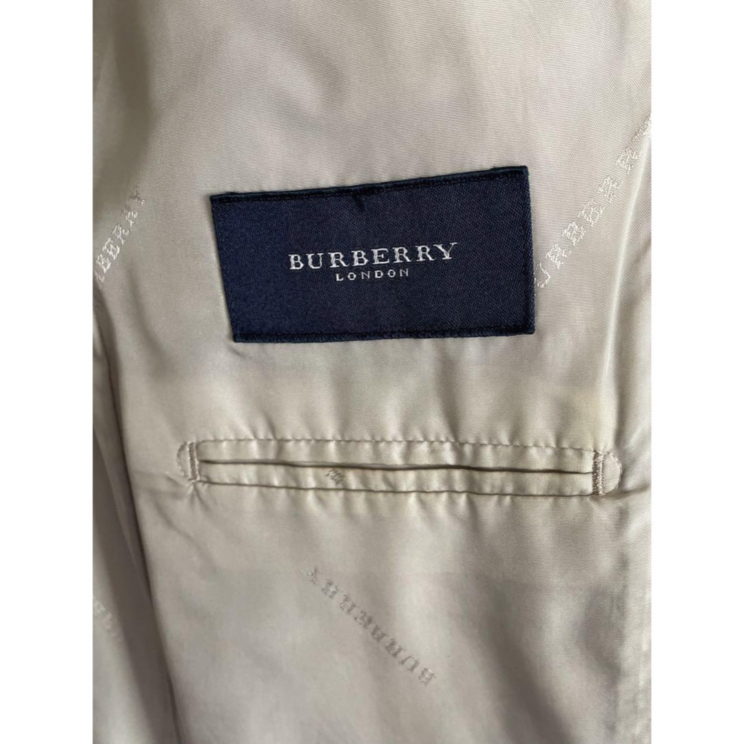 BURBERRY(バーバリー)のBURBERRY バーバリー ロンドン 絹 シルク ウール ジャケット L メンズのジャケット/アウター(テーラードジャケット)の商品写真