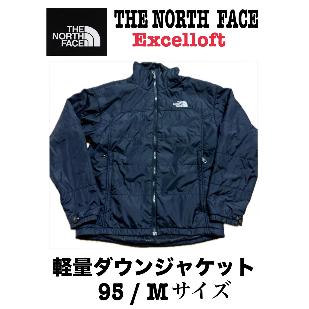 THE NORTH FACE(ザノースフェイス)の【REUSE：THE NORTH FACE】薄手ダウン　ブラックMサイズ 95 メンズのジャケット/アウター(ダウンジャケット)の商品写真