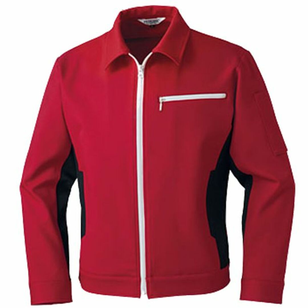 新品 PETICOOL ワークブルゾン LL XL レッド 長袖 ジャケット 赤 メンズのジャケット/アウター(ブルゾン)の商品写真