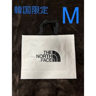 ザノースフェイス(THE NORTH FACE)の韓国限定　ノースフェイス　エコバッグ　ショッパー　M  (エコバッグ)