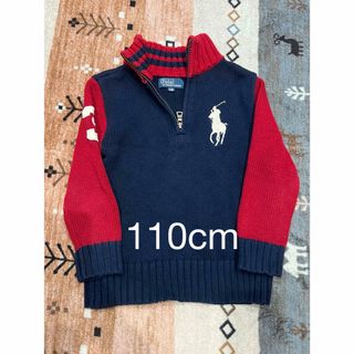 ポロラルフローレン(POLO RALPH LAUREN)のポロ　ラルフローレン　ハーフジップニット　110cm(ニット)