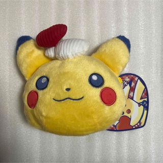 ピカチュウ　フェイスポーチ(キャラクターグッズ)