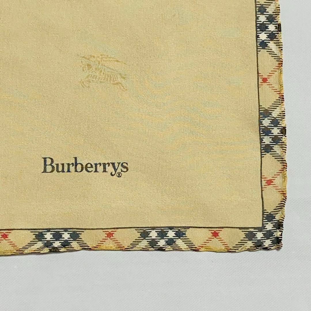 BURBERRY(バーバリー)の★BURBERRY★ スカーフ シフォン ロゴ チェック ベージュ レディースのファッション小物(バンダナ/スカーフ)の商品写真