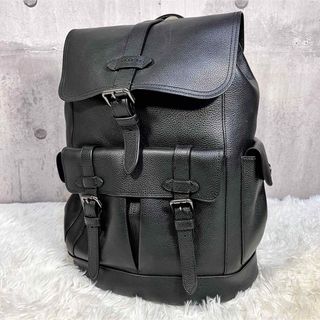 COACH - コーチ ベルト リュックサック F23202 中古 ブラウン レザー