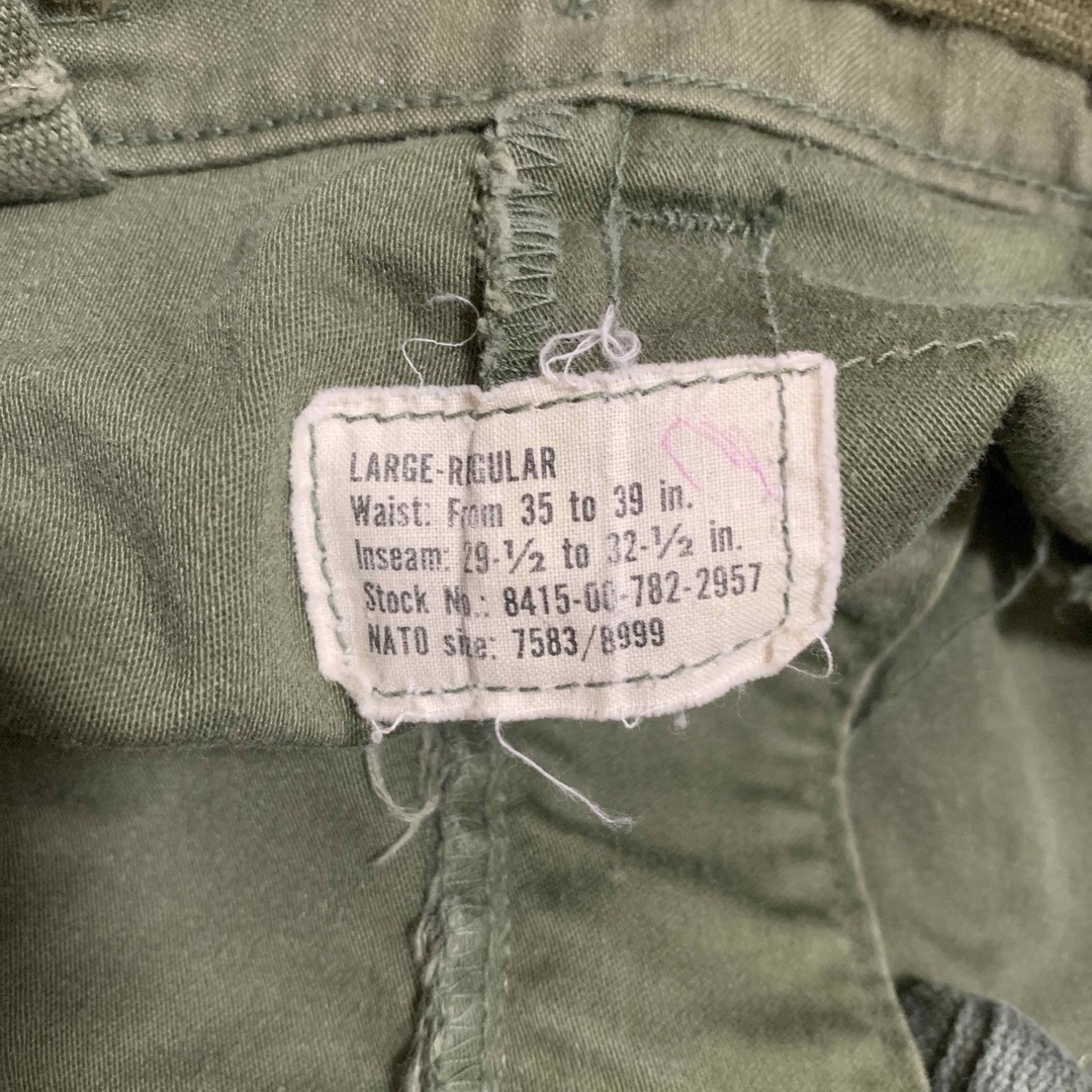 M65 field pants 70s メンズのパンツ(ワークパンツ/カーゴパンツ)の商品写真