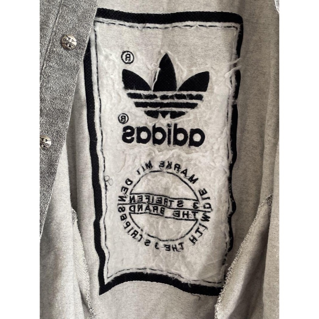 adidas(アディダス)のadidas アディダス ブルゾン  ロゴ コットン100 L メンズのジャケット/アウター(ブルゾン)の商品写真