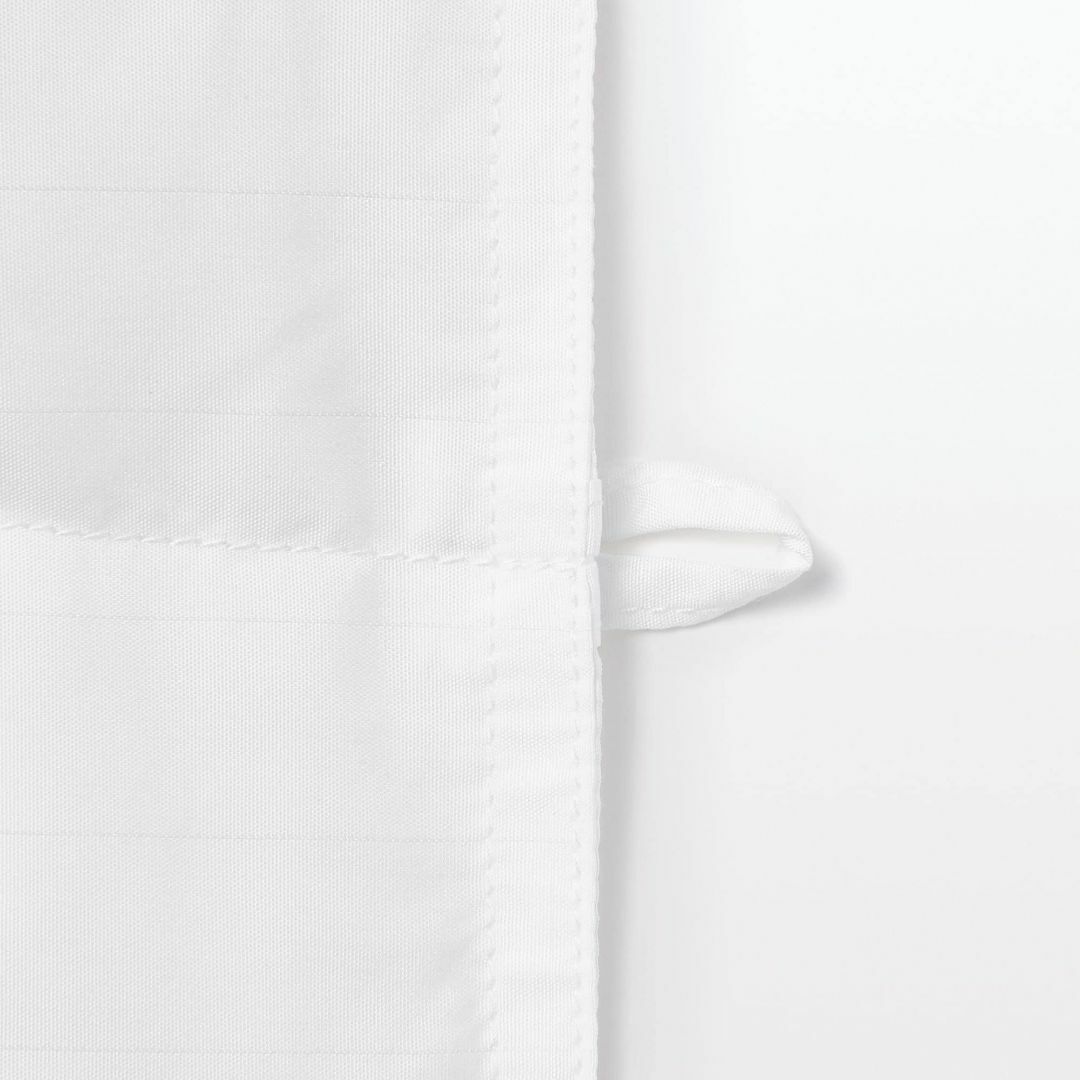 MUJI 無印良品 羽毛薄掛ふとん 白 シングルサイズ 150×210cm 防ダ インテリア/住まい/日用品の寝具(その他)の商品写真