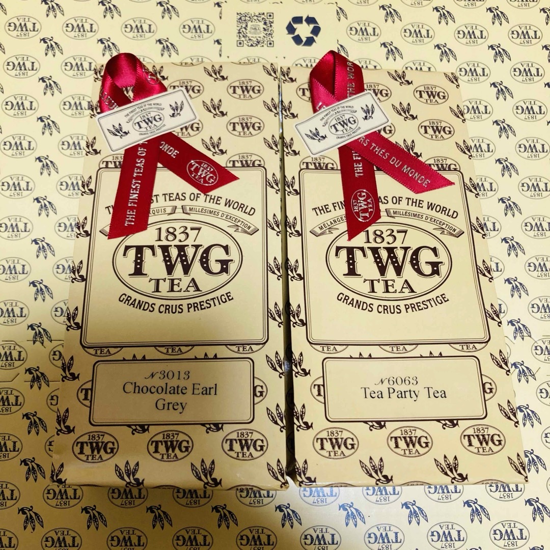 TWG【セット】チョコレートアールグレイ＋ティーパーティーのセット 食品/飲料/酒の飲料(茶)の商品写真