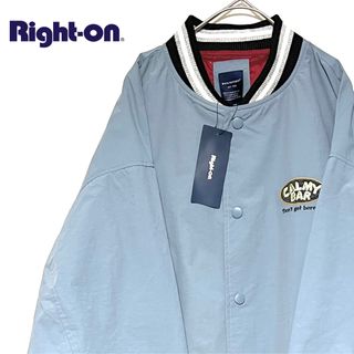 ライトオン(Right-on)の【タグ付き新品】定価¥7900 Right-on ライトオン ナイロンスタジャン(ナイロンジャケット)