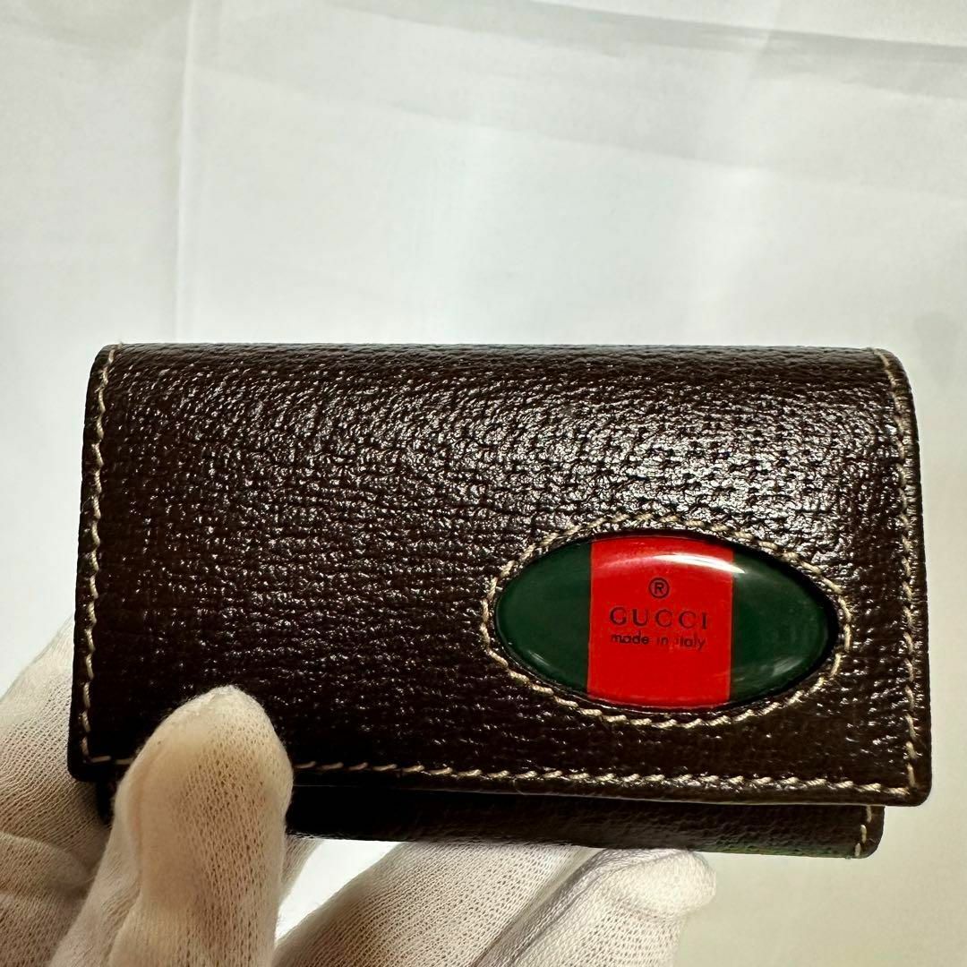 Gucci(グッチ)の極美品　GUCCI グッチ　キーケース メンズのファッション小物(キーケース)の商品写真