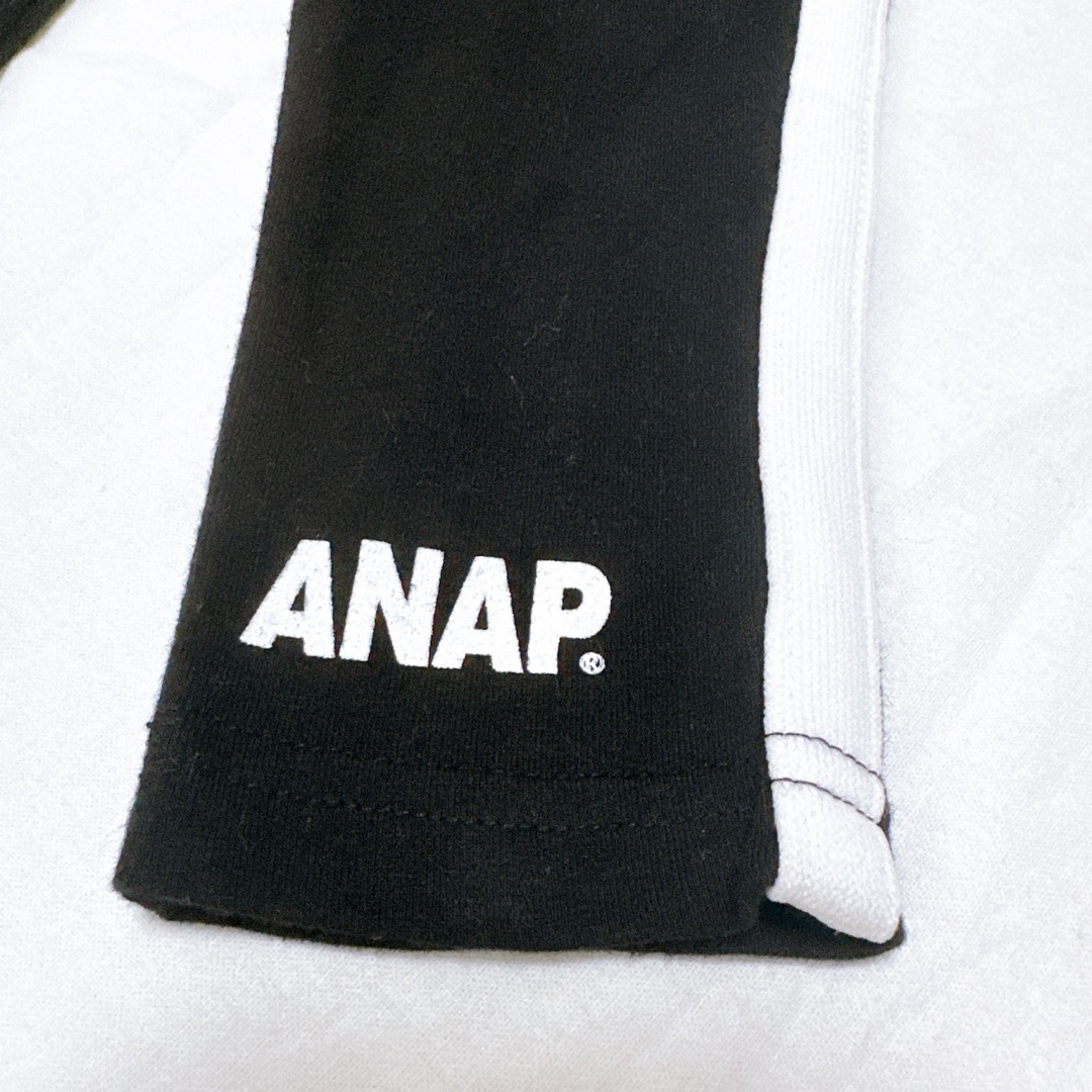 ANAP Kids(アナップキッズ)のANAP KIDS / アナップ キッズ　サイドライン7分丈レギンス　110cm キッズ/ベビー/マタニティのキッズ服女の子用(90cm~)(パンツ/スパッツ)の商品写真