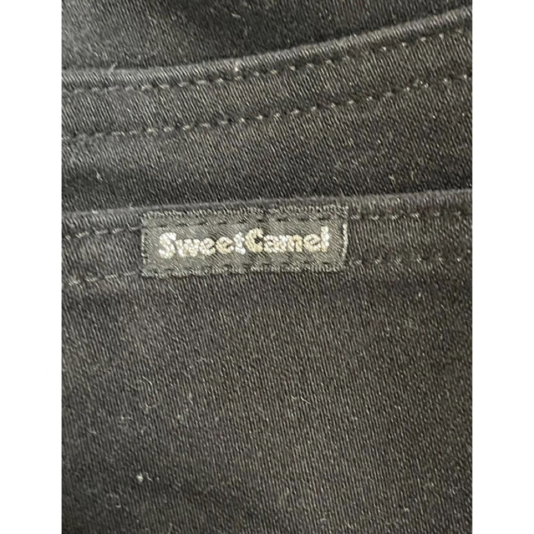 SweetCamel(スウィートキャメル)のSWEET CAMEL レディース　黒　パンツ　ブラック　スウィート　キャメル レディースのパンツ(カジュアルパンツ)の商品写真