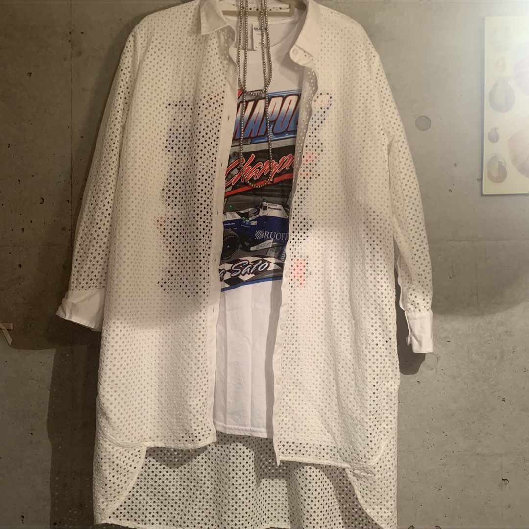 レースtシャツ レディースのトップス(Tシャツ(半袖/袖なし))の商品写真