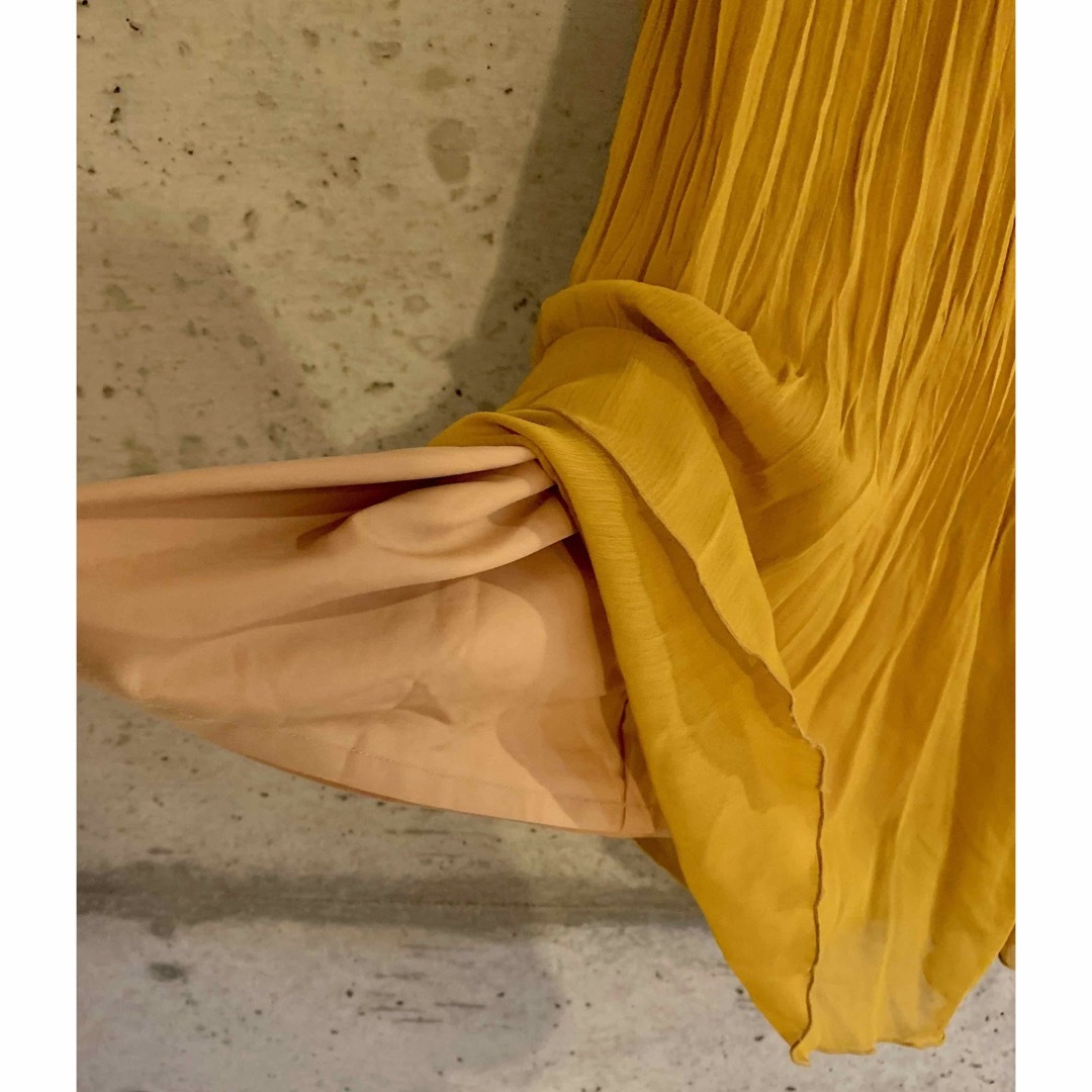 SLOBE IENA(スローブイエナ)のSLOBE IENA プリーツ ロングスカート （美品） レディースのスカート(ロングスカート)の商品写真