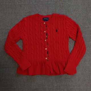 ポロラルフローレン(POLO RALPH LAUREN)のポロラルフローレン　カーディガン　130(カーディガン)