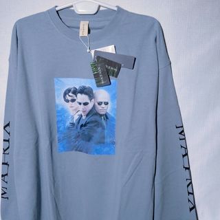 レイジブルー(RAGEBLUE)の新品 ロンT M マトリックス ネオ モーフィアス トリニティー SF映画 長袖(Tシャツ/カットソー(七分/長袖))