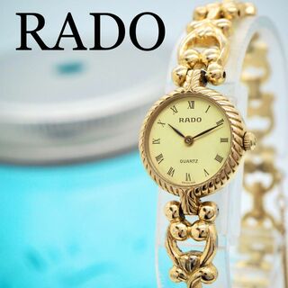 ラドー(RADO)の466 RADO ラドー時計　レディース腕時計　ゴールド　アンティーク　華奢(腕時計)