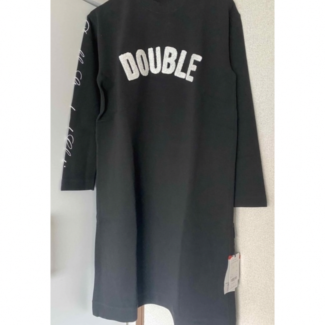 DOUBLE STANDARD CLOTHING(ダブルスタンダードクロージング)の杢インレーニットワンピ  レディースのワンピース(ひざ丈ワンピース)の商品写真