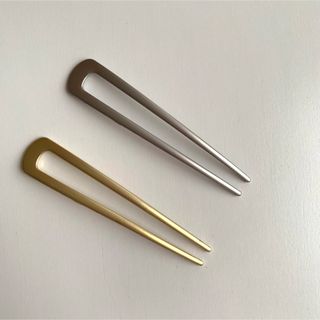 かんざし　ヘアコーム　ヘアアクセサリー　2色セット (その他)