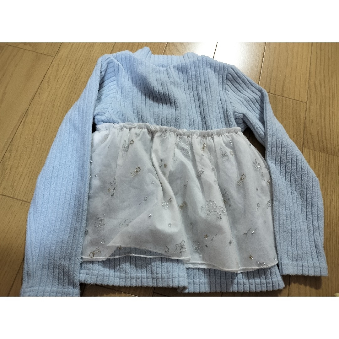 しまむら(シマムラ)のしまむら 星 ユニコーン 120サイズ キッズ/ベビー/マタニティのキッズ服女の子用(90cm~)(Tシャツ/カットソー)の商品写真