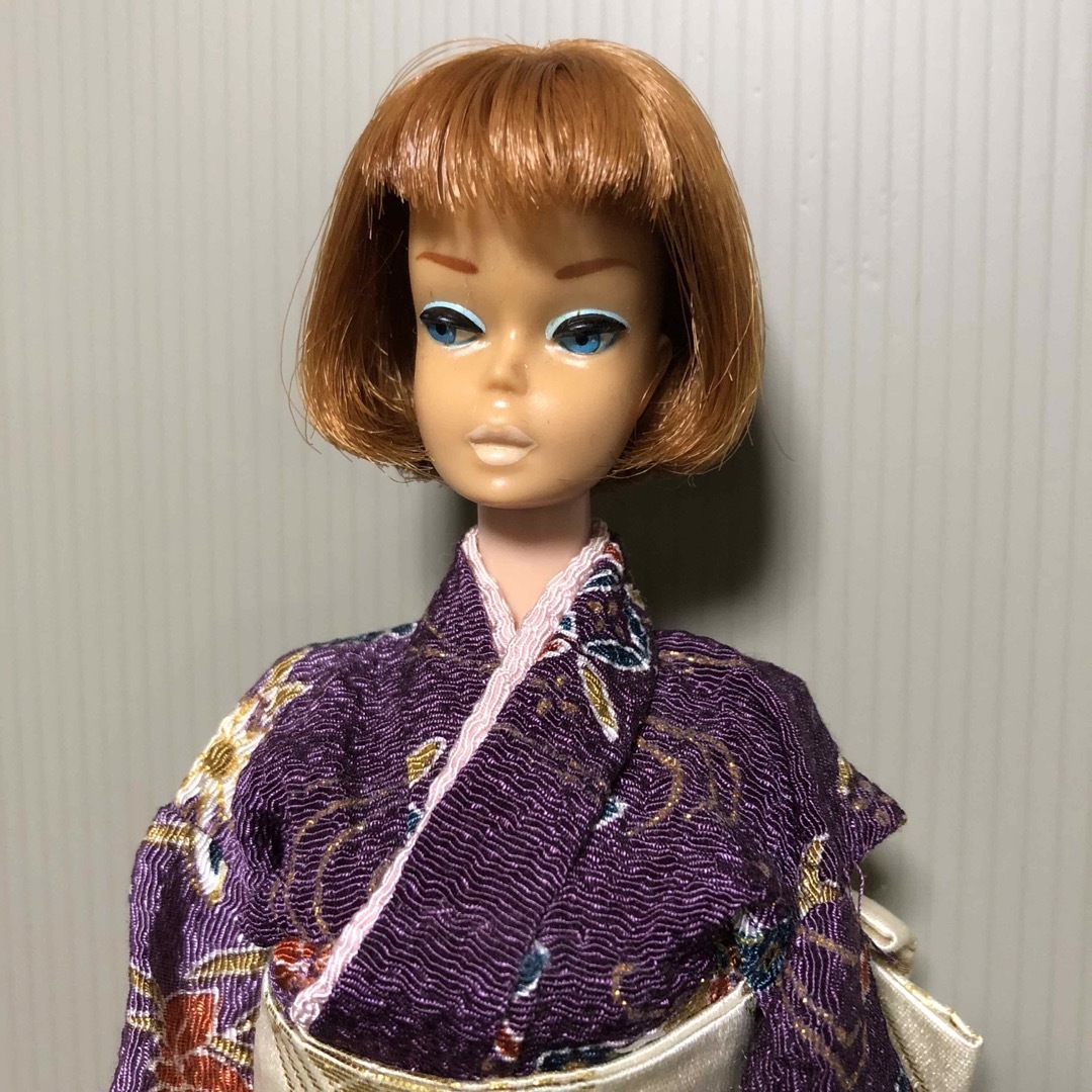MATTEL(マテル)の当時物　1965年頃　アメリカンガールバービー【Japanese-Kimono】 ハンドメイドのぬいぐるみ/人形(人形)の商品写真