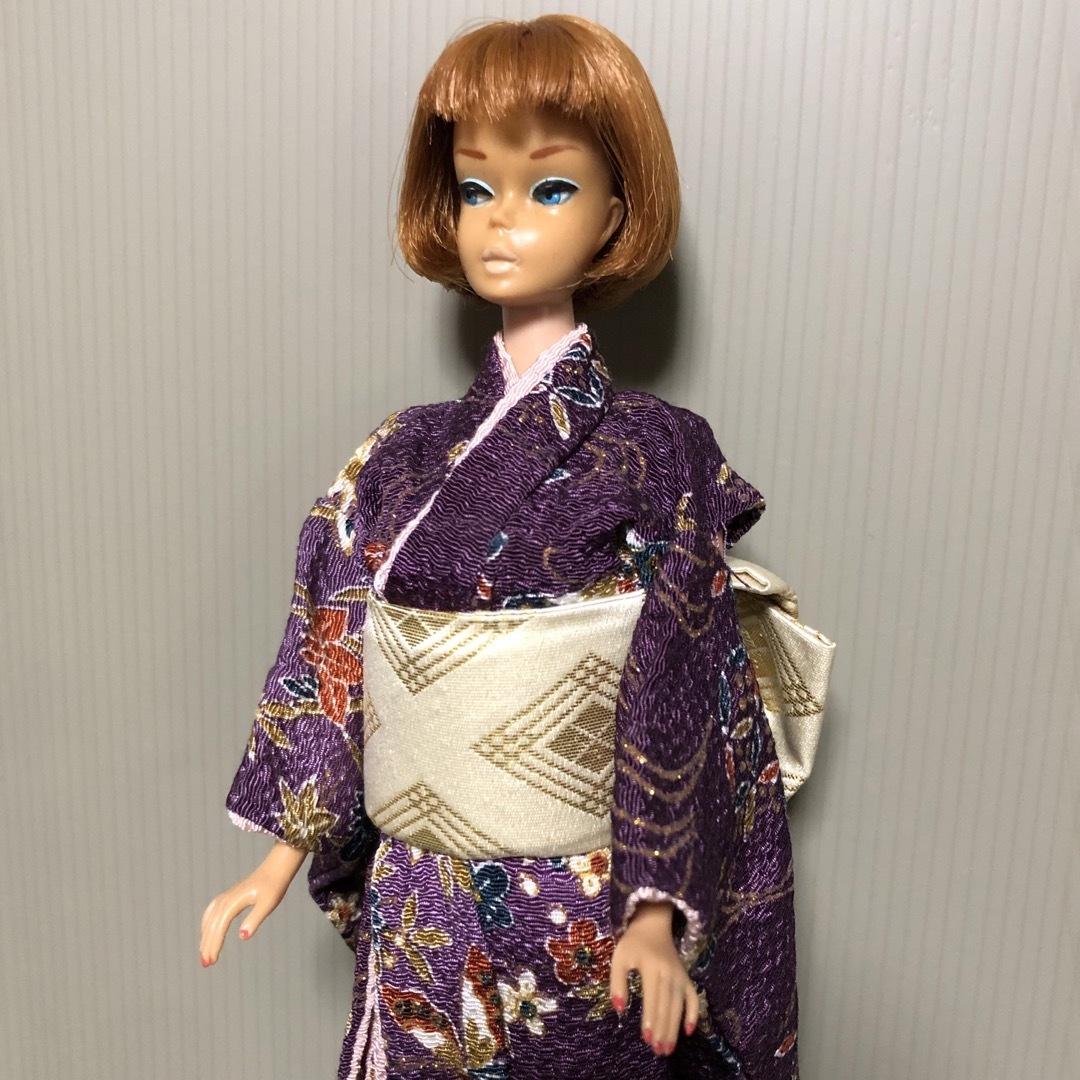 MATTEL(マテル)の当時物　1965年頃　アメリカンガールバービー【Japanese-Kimono】 ハンドメイドのぬいぐるみ/人形(人形)の商品写真