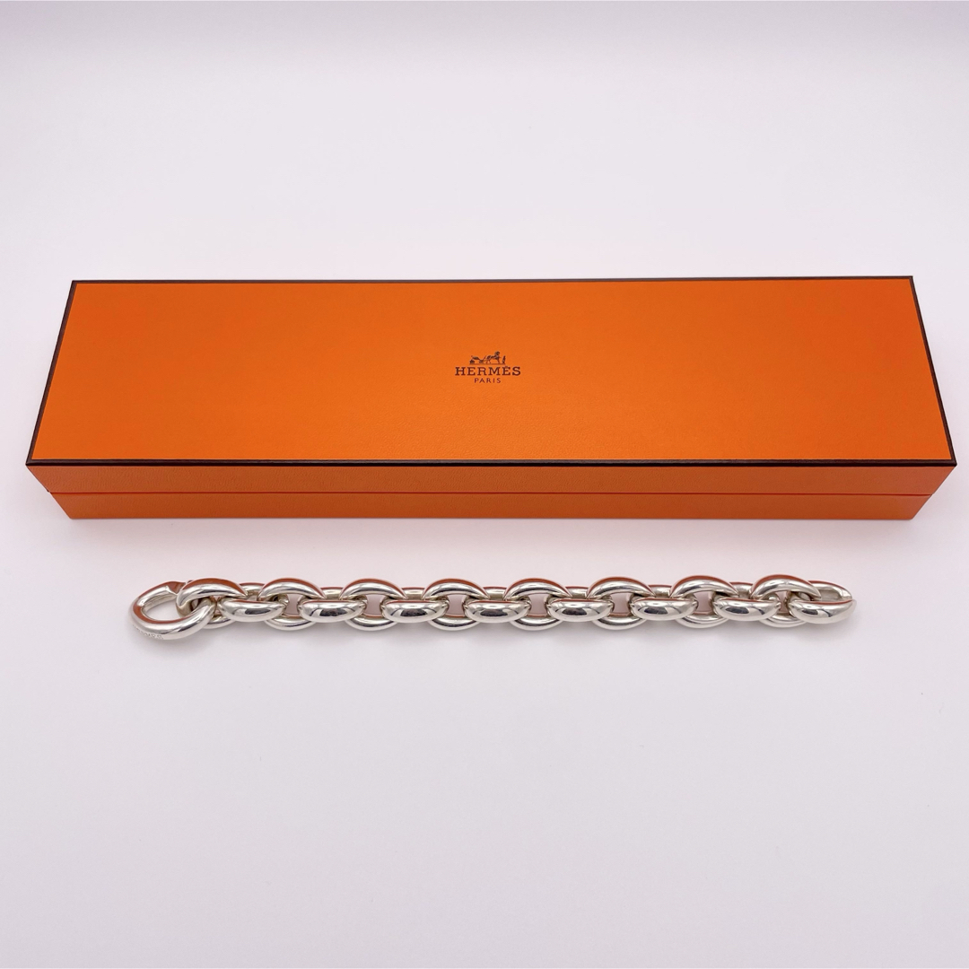 Hermes(エルメス)のHERMES ACROBAT GM アクロバット シルバー ブレスレット メンズのアクセサリー(ブレスレット)の商品写真